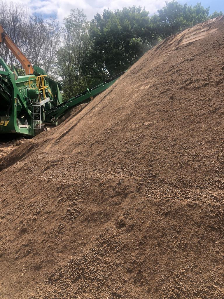 screened topsoil